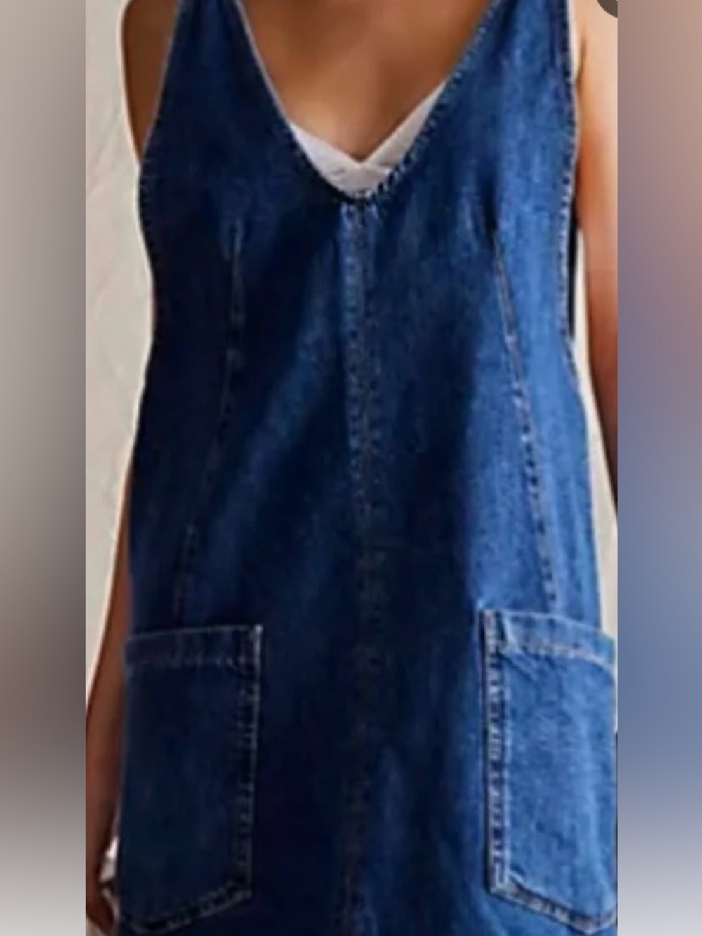 Free People Medium Denim Wash Skirtall